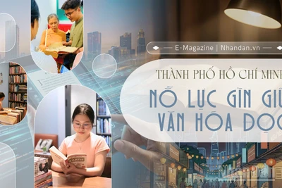 Thành phố Hồ Chí Minh gìn giữ văn hóa đọc bền vững