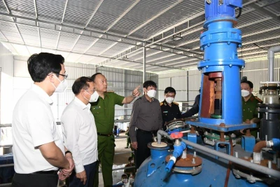 Xưởng sản xuất ma túy tổng hợp quy mô công nghiệp tại Khánh Hòa do các đối tượng người Trung Quốc cầm đầu.