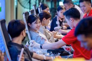 Ngày hội hiến máu “Trái tim Thủ đô” tổ chức vào tháng 4/2026. Nguồn NIHBT