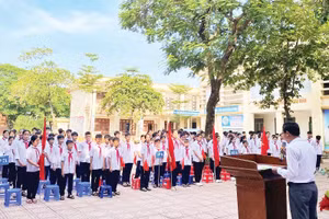 Trường trung học cơ sở Phú Mãn gặp khó khăn ngay từ khâu… tuyển sinh.