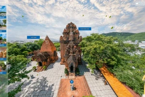Thánh địa Mỹ Sơn (Quảng Nam) được số hoá bằng công nghệ thực tế ảo. 