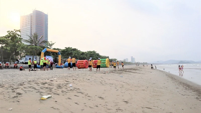 Biển Cửa Lò được đánh giá là một trong những bãi biển đẹp nhất của cả nước.