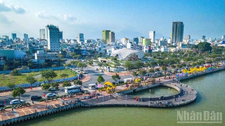 Một góc trung tâm thành phố Đà Nẵng. ndo_br_1777343ece60443e1d71-6933.jpg