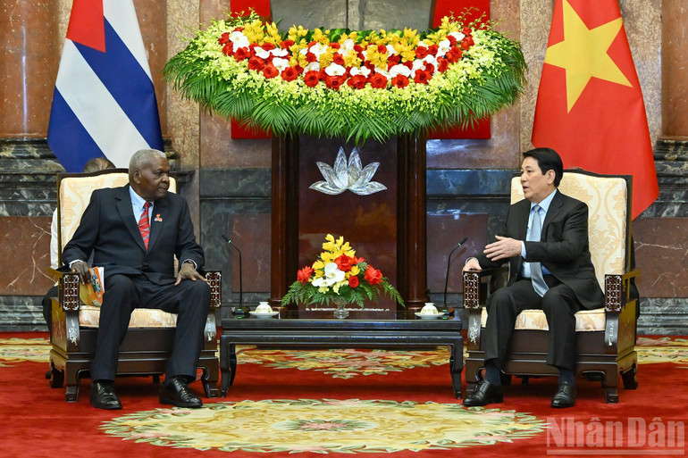 Chủ tịch nước Lương Cường tiếp Chủ tịch Quốc hội Cuba Esteban Lazo Hernandez. image-2.jpg