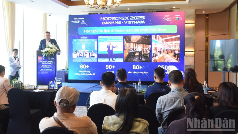 Đà Nẵng công bố sự kiện HorecFex 2025. (Ảnh: ANH ĐÀO) ndo_br_dsc-2974-2557.jpg