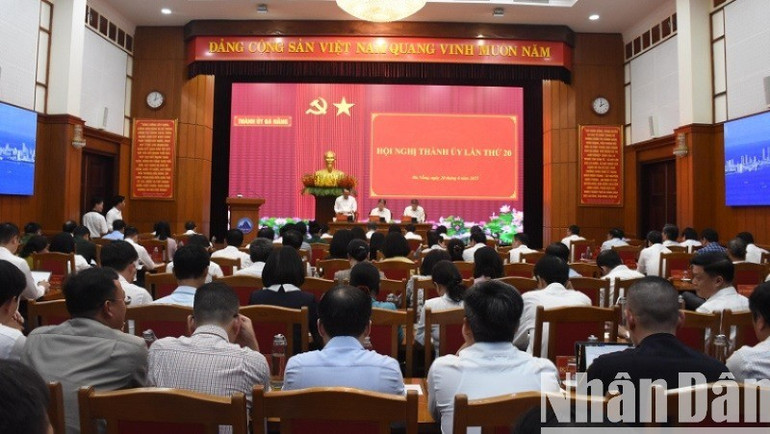 Quang cảnh hội nghị. (Ảnh: ANH ĐÀO) 2-8339.jpg