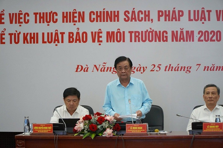 Phó Chủ tịch Quốc hội Lê Minh Hoan phát biểu tại buổi làm việc. (Ảnh: TT) aef328ef8fe806b65ff9.jpg