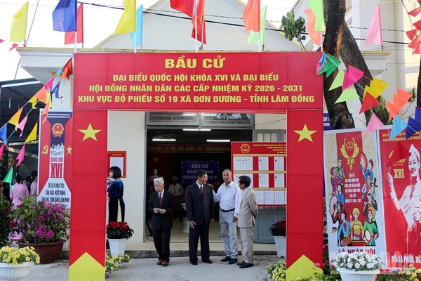 Theo đánh giá, cuộc bầu cử trên địa bàn tỉnh Lâm Đồng được chuẩn bị chu đáo, tổ chức nghiêm túc, đúng quy định.