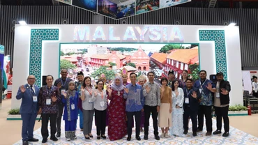 Khách tham quan gian hàng Malaysia tại ITE HCMC 2025.