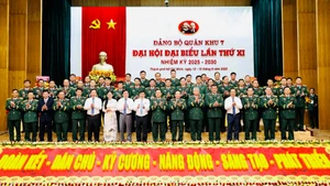 Quân khu 7 tổ chức thành công mô hình "Đại hội không giấy". (Ảnh: QK7)