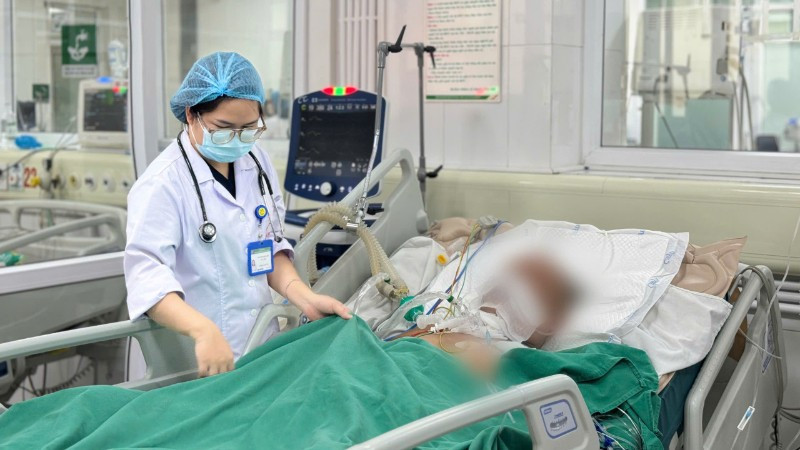 Bệnh nhân suy đa cơ quan và tổn thương mô sâu.