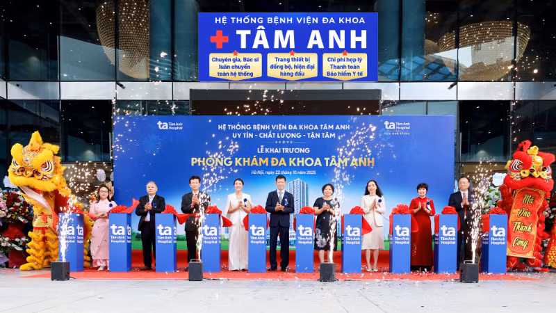 Phòng khám đa khoa Tâm Anh Cầu Giấy chính thức đi vào hoạt động từ ngày 22/10.