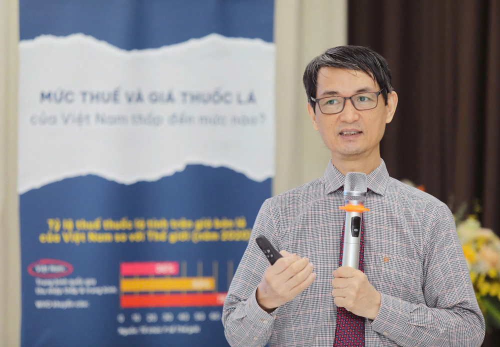 Bác sĩ Nguyễn Tuấn Lâm (WHO Việt Nam) phân tích về 2 điểm yếu của hệ thống thuế thuốc lá. z6666674106683-e0cf016a13c5166c2f6f569c4714ed51.jpg