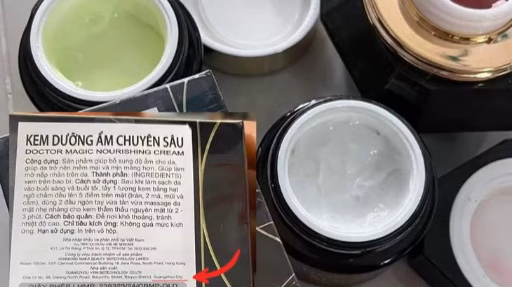 Sản phẩm thuộc nhãn hiệu DOCTOR MAGIC. (Ảnh: Chụp màn hình)