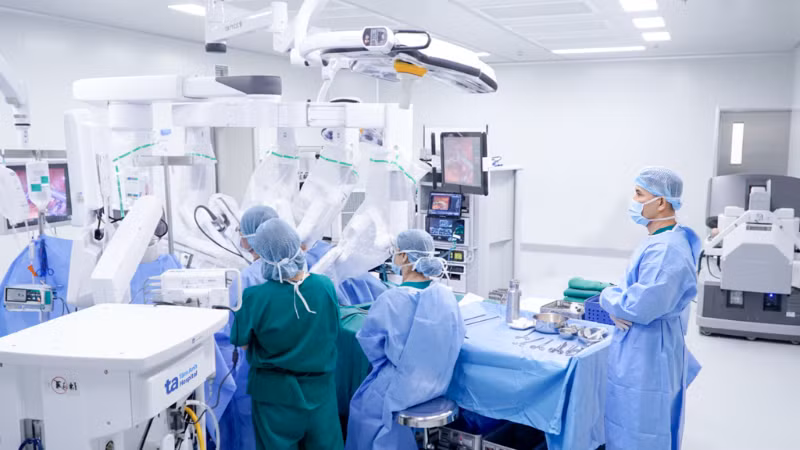 Robot Da Vinci Xi đã đưa y học hiện đại bước sang một trang mới.