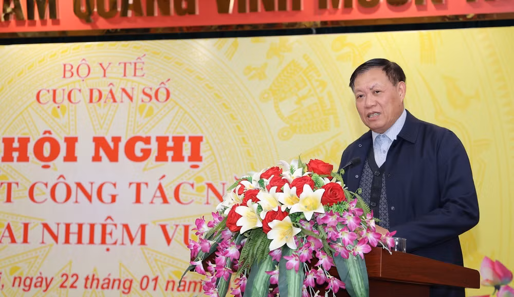 Thứ trưởng Y tế Đỗ Xuân Tuyên phát biểu chỉ đạo.