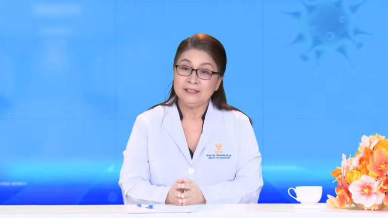 Bác sĩ chuyên khoa I Bạch Thị Chính chia sẻ thông tin chuyên môn. 