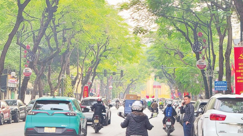 Phố Lý Thường Kiệt, Hà Nội.