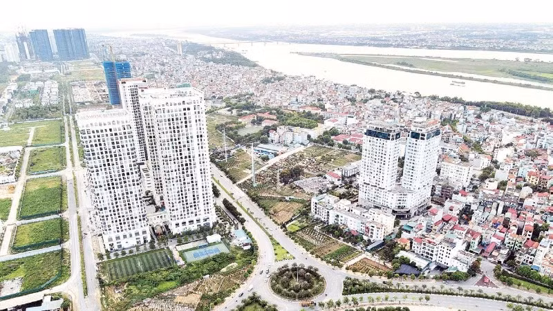 Trục sông Hồng được xác lập là trung tâm cảnh quan mới của Thủ đô Hà Nội (Ảnh ĐĂNG ANH)