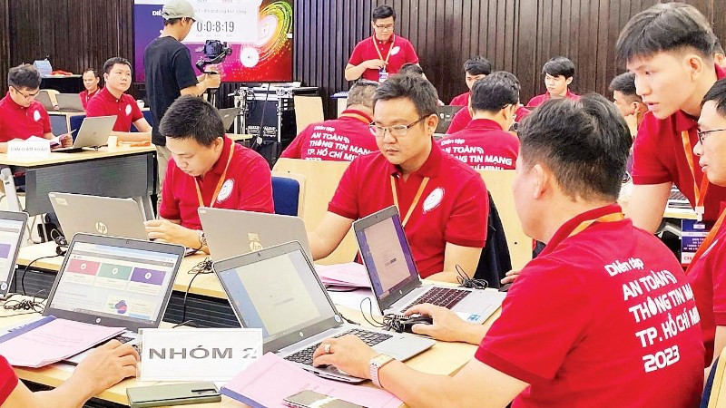 Thành phố Hồ Chí Minh tập huấn bảo đảm an toàn, an ninh mạng.