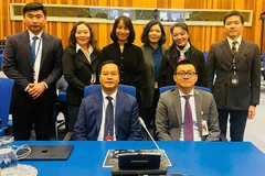 Đoàn liên ngành gồm Bộ Ngoại giao và Bộ Công an tham dự hội nghị.