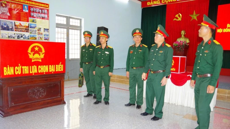 Đắk Lắk Kiểm Tra Công Tác Bầu Cử Tại Tiểu Đoàn 303, Đảm Bảo An Toàn Tuyệt Đối