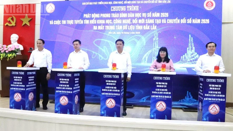 Đắk Lắk Phát Động Phong Trào 'Bình Dân Học Vụ Số' Với 5 Mục Tiêu Trọng Tâm