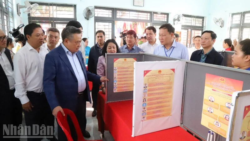 Đoàn Trung ương giám sát công tác bầu cử tại Đắk Lắk, đảm bảo tiến độ và an ninh
