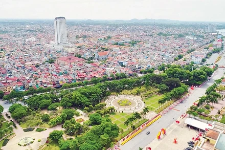 Một góc phường Phủ Lý, tỉnh Ninh Bình.