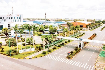 Một góc Khu công nghiệp VSIP II, Thành phố Hồ Chí Minh. (Ảnh Cộng tác viên)