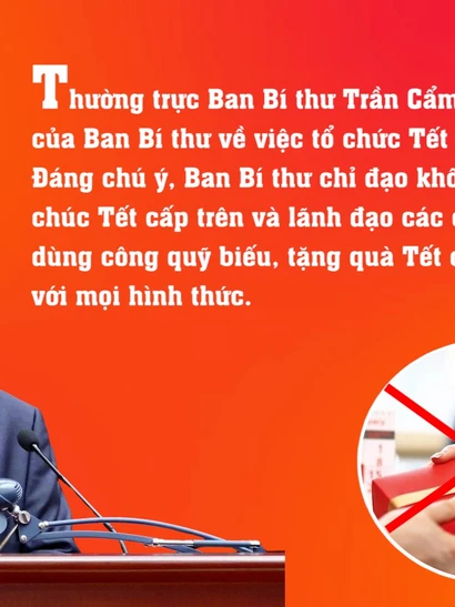 [Video] Không tổ chức thăm, chúc Tết cấp trên và lãnh đạo các cấp