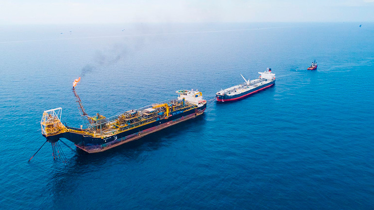 Xuất bán dầu thô của Cửu Long JOC. Xuất bán dầu thô của Cửu Long JOC.