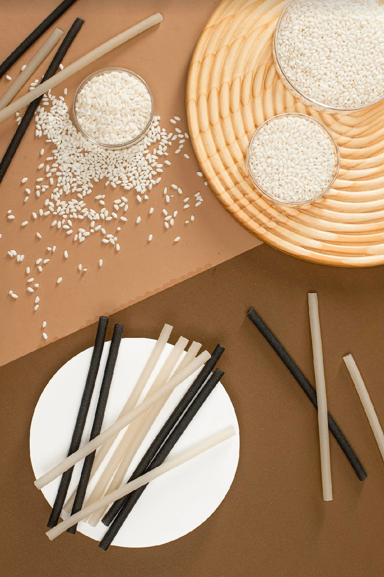 Sản phẩm ống hút gạo mang đậm nét đặc trưng văn hóa Việt.