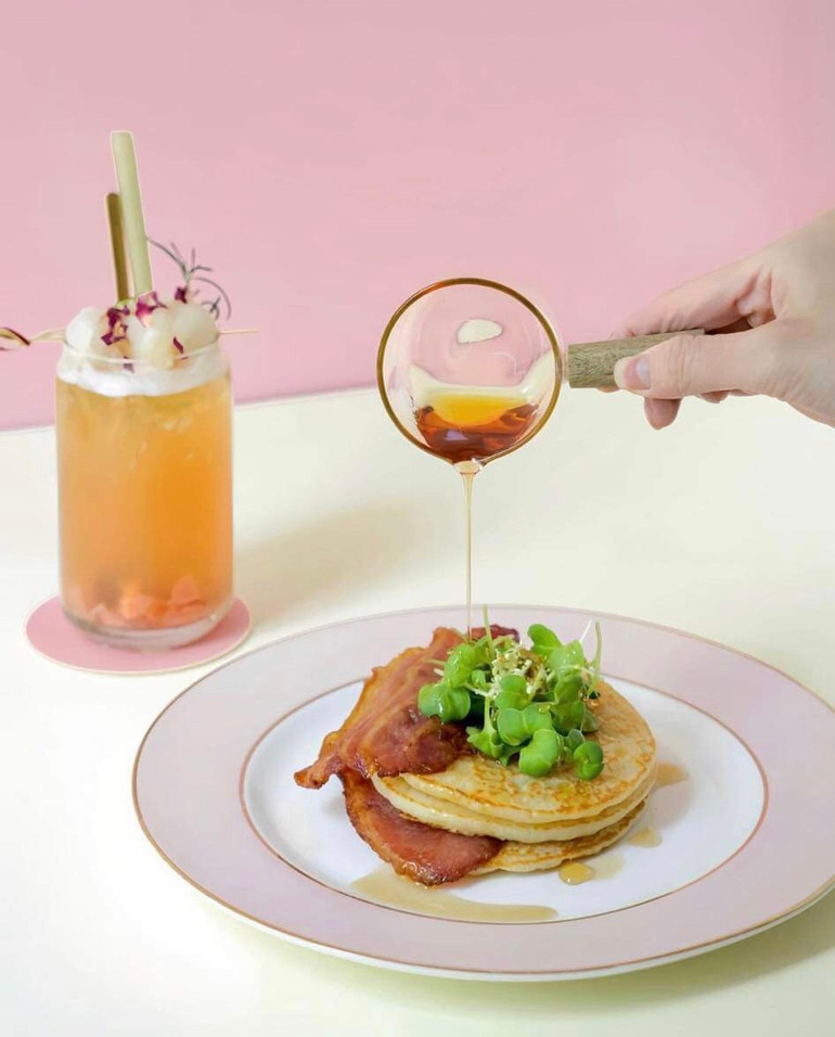 Sản phẩm ống hút gạo của Viet Straw tại quán cà phê byC.cafe and Brunch được khách hàng ưa chuộng. Ảnh: byC.cafe and Brunch.