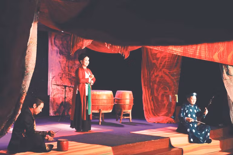 Các nghệ sĩ trong chương trình Tinh hoa diễn ca. Các nghệ sĩ trong chương trình Tinh hoa diễn ca.