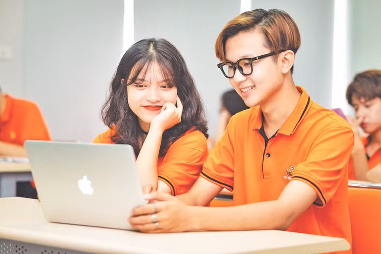 Sinh viên ngành Digital Marketing, Đại học FPT Hà Nội - một trong những đơn vị tiếp cận xu hướng đào tạo liên ngành sớm ở Việt Nam.