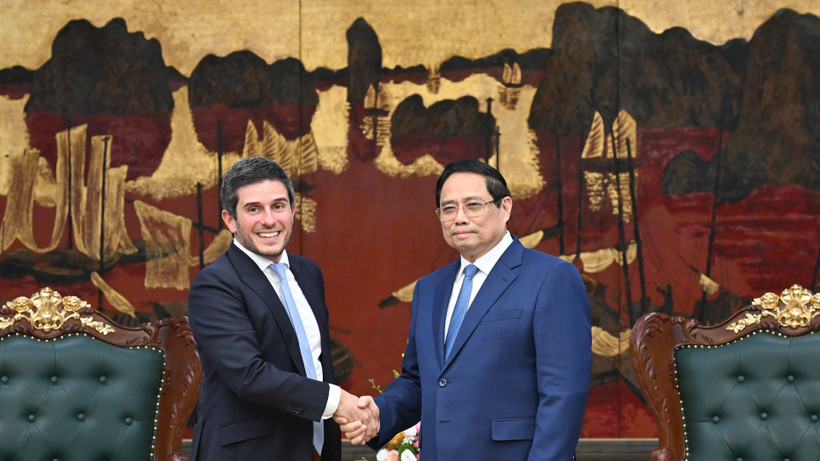 Thủ tướng Phạm Minh Chính tiếp ông Gerald Toledano.