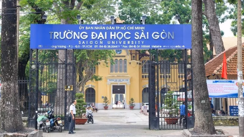 Trường đại học Sài Gòn.