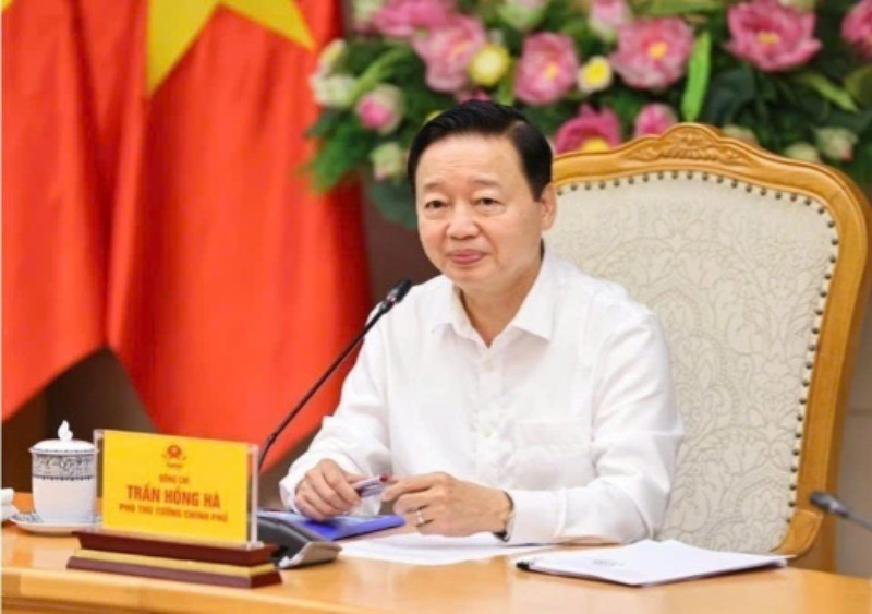 Phó Thủ tướng Trần Hồng Hà. (Ảnh: TTXVN)