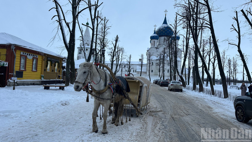 Suzdal nằm trên "vành đai vàng" của nước Nga.