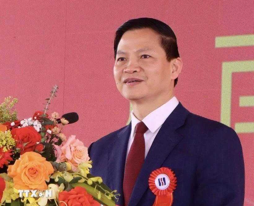 Ông Vương Quốc Tuấn, Phó Bí thư Tỉnh ủy Bắc Ninh (mới) nhiệm kỳ 2020-2025 giữ chức vụ Chủ tịch Ủy ban Nhân dân tỉnh Bắc Ninh (mới) nhiệm kỳ 2021-2026. (Ảnh: TTXVN)