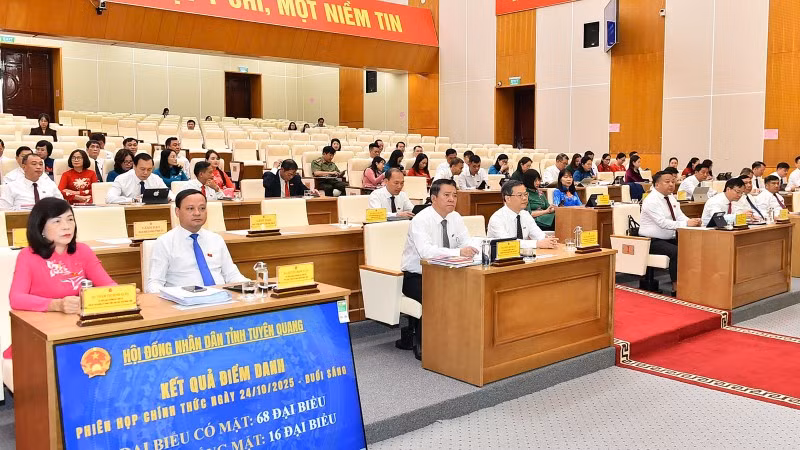 Đại biểu dự Kỳ họp.