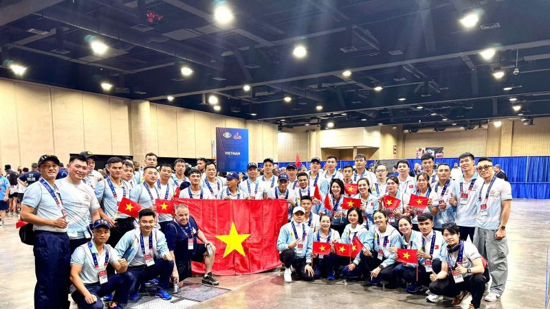 Đoàn Thể thao Công an nhân dân Việt Nam tham dự Đại hội Thể thao Cảnh sát và Lính cứu hỏa Thế giới 2025, với 44 huấn luyện viên và vận động viên, tranh tài tại 11 trong tổng số 60 môn.