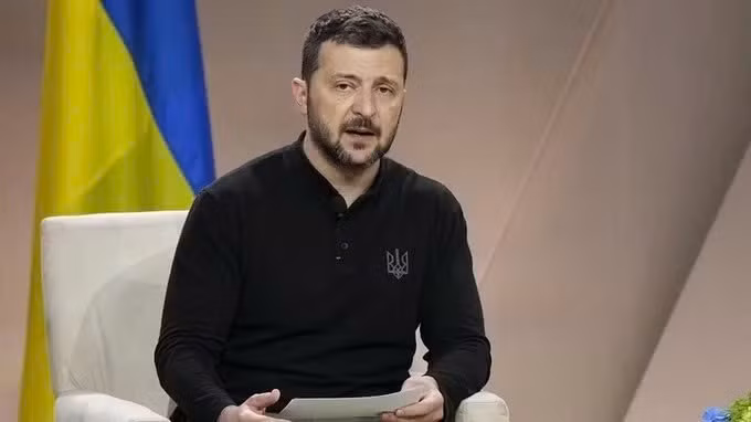 Tổng thống Ukraine Volodymyr Zelensky. (Ảnh: THX)