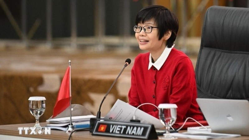 Đại sứ Tôn Thị Ngọc Hương. (Ảnh: TTXVN)