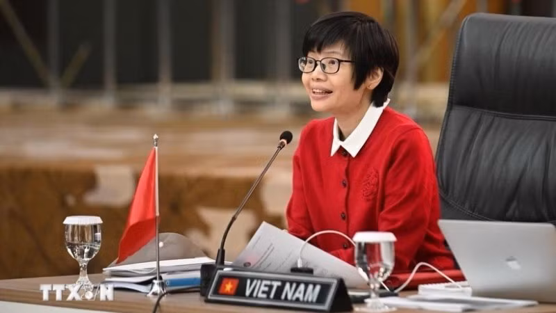 Đại sứ Tôn Thị Ngọc Hương. (Ảnh: TTXVN)