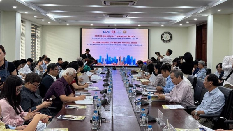 Quang cảnh hội thảo. (Ảnh: THÚY QUỲNH)