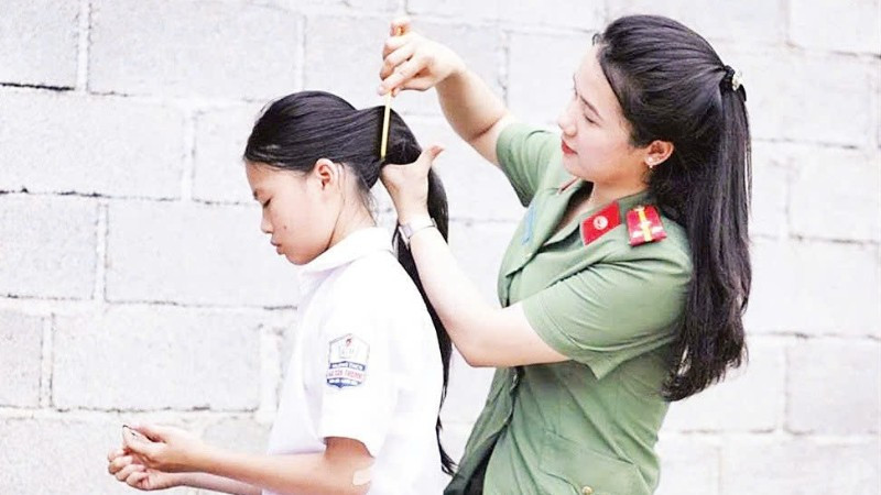 Hành trình yêu thương, gieo niềm tin, nghị lực và khát vọng sống đẹp cho các con đỡ đầu.