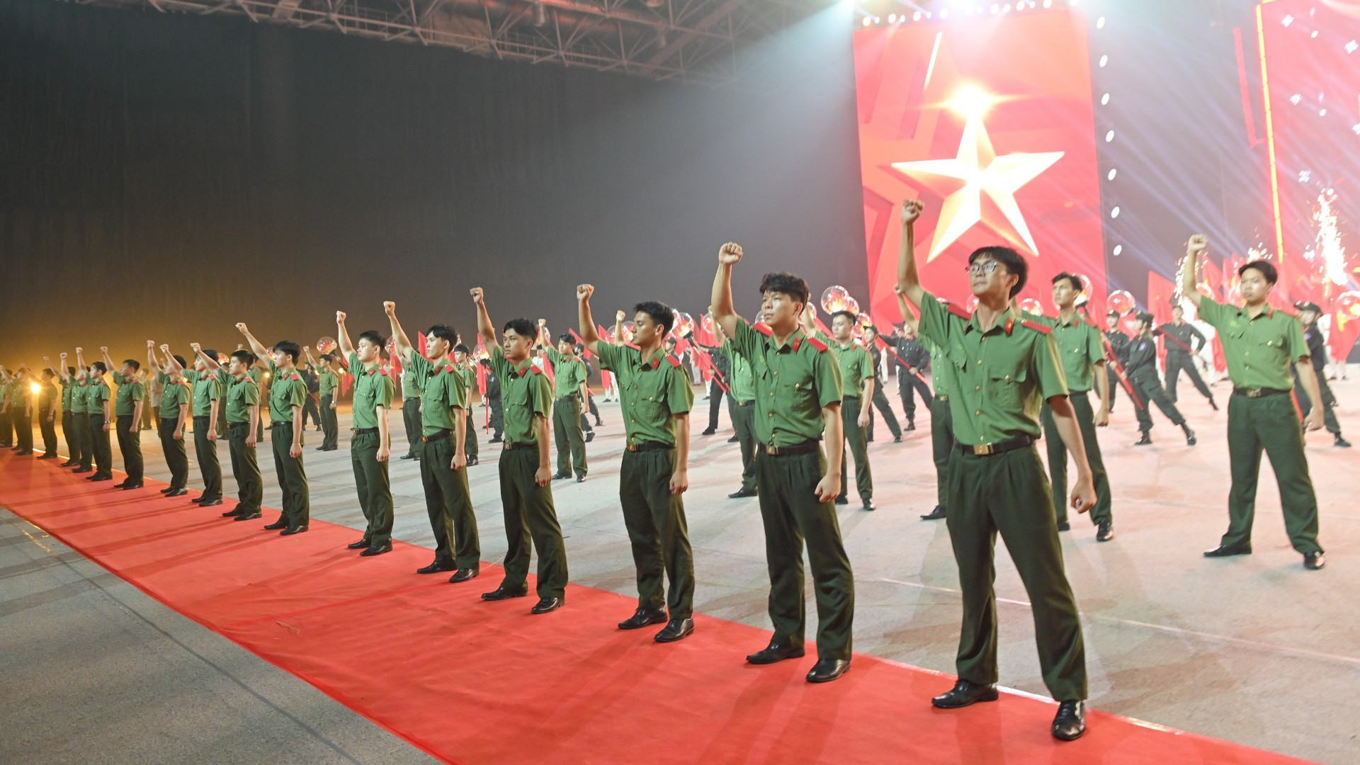 Chương trình nghệ thuật chào mừng đại hội.