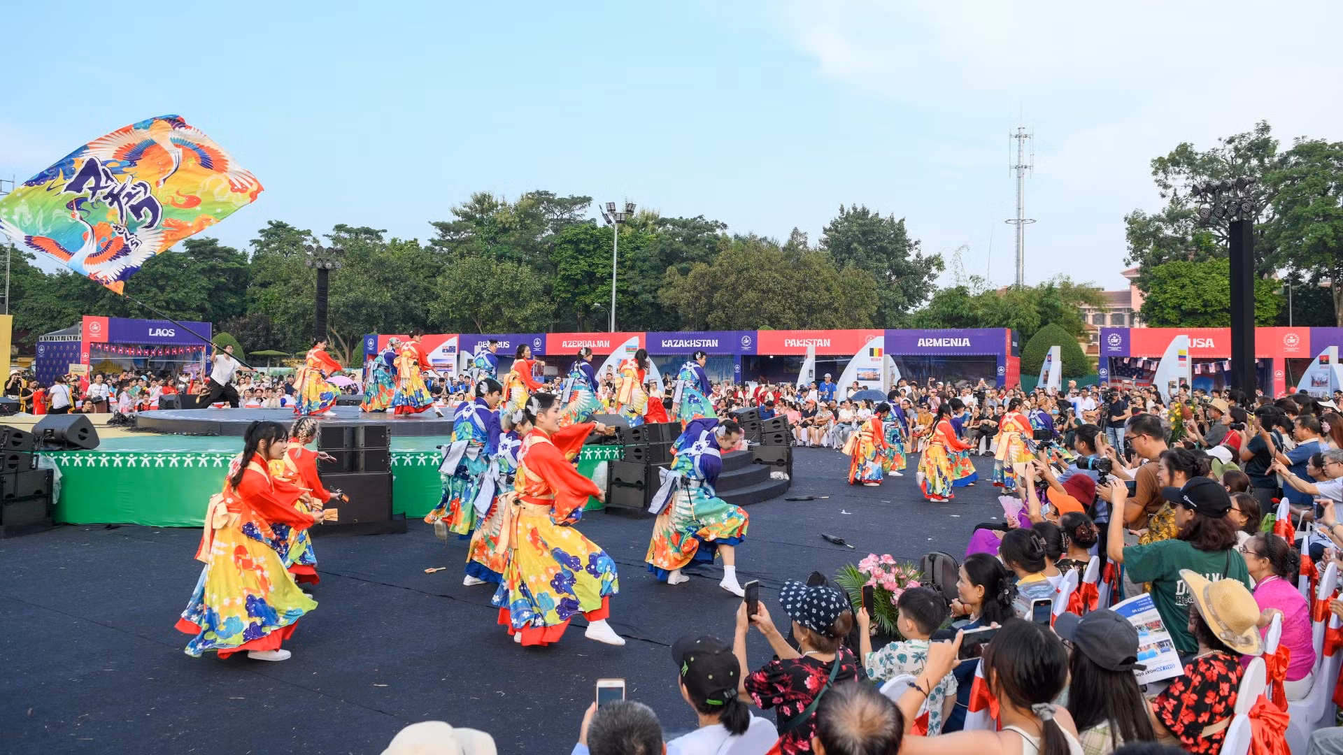 Tiết mục của đất nước Nhật Bản.